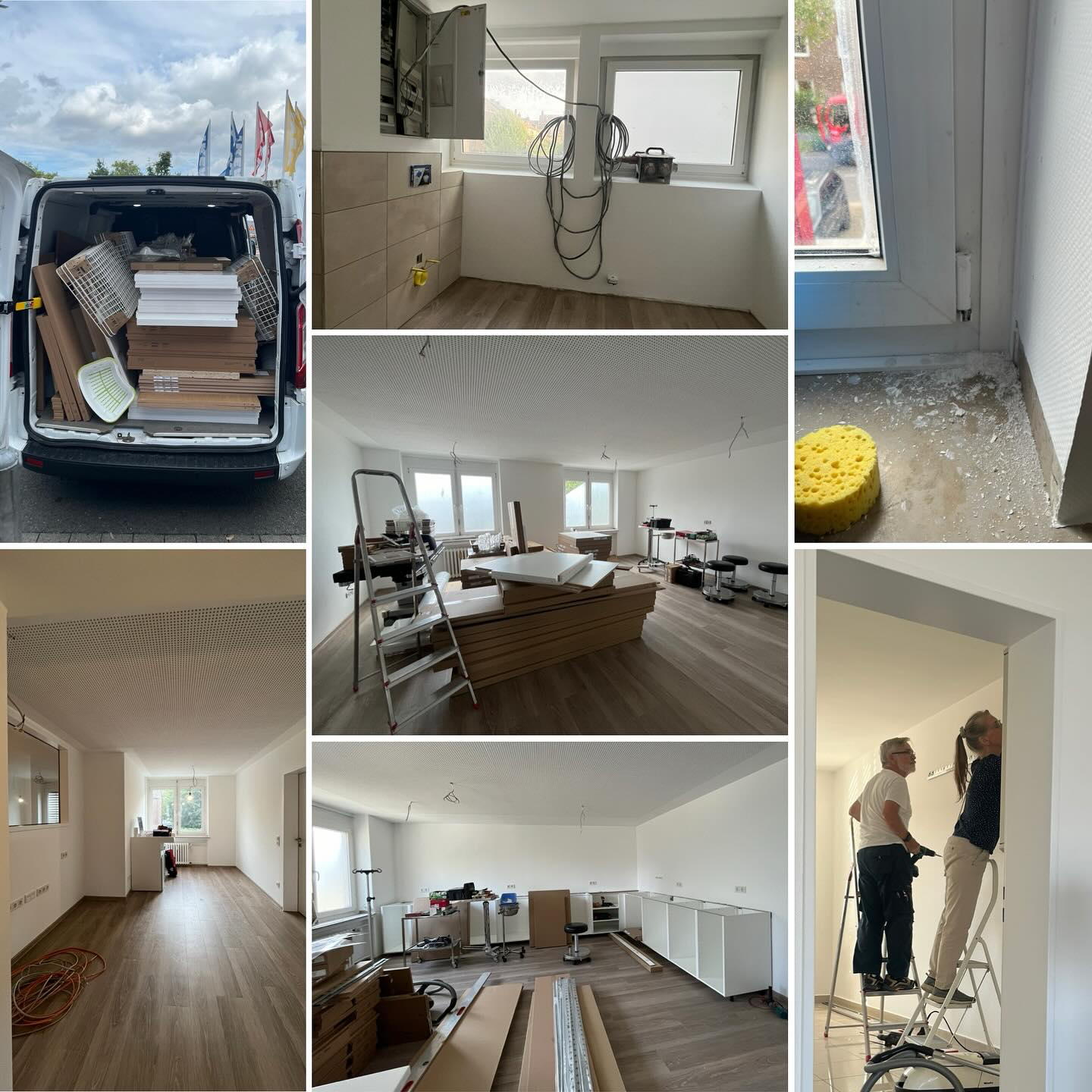 Aufbau und Einrichtung, August 2024