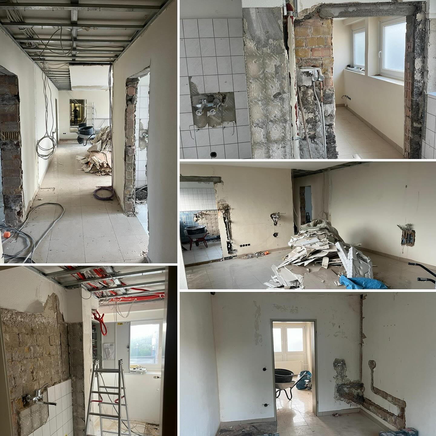 Sanierung, Juli 2024