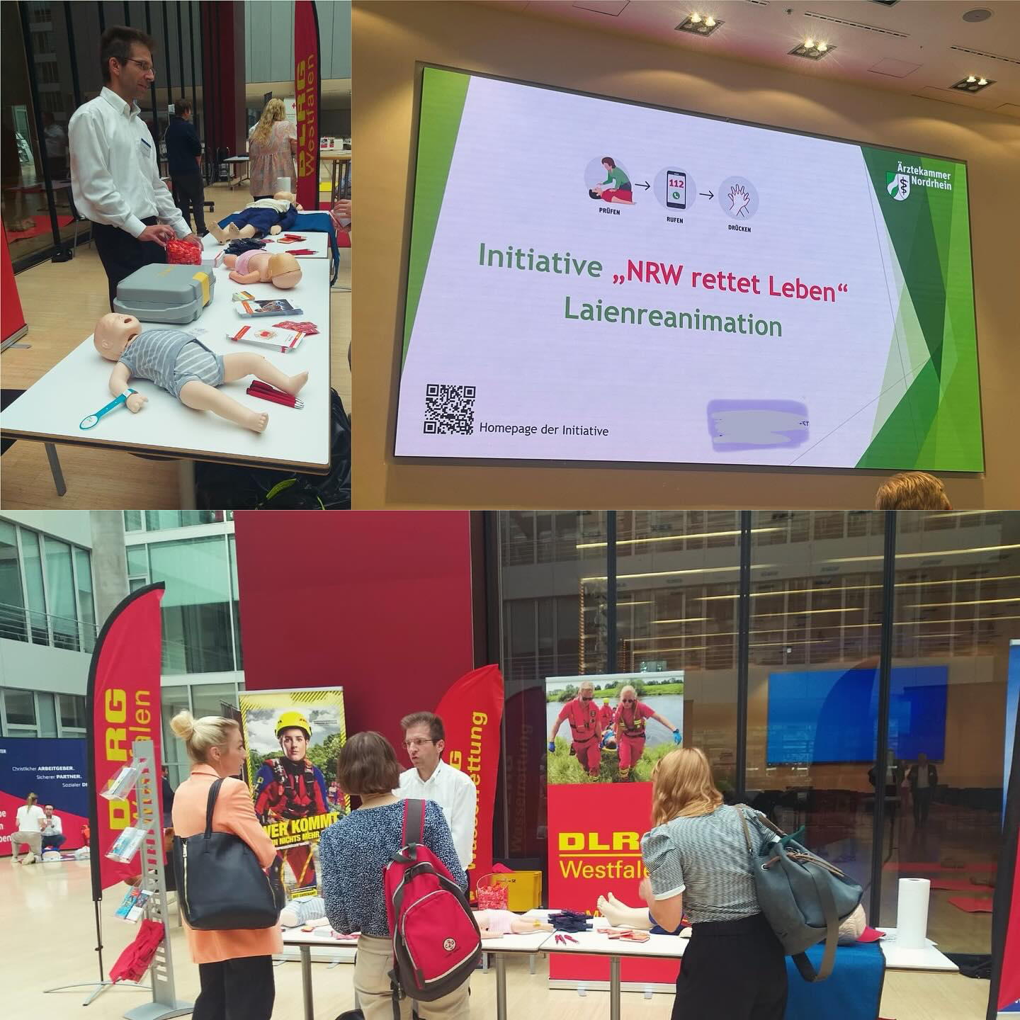 NRW rettet Leben, Veranstaltung im Haus der Ärzteschaft in Düsseldorf, September 2025